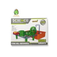 Đồ chơi STEM - Bộ lắp ráp hệ thống cối giã gạo bằng sức nước