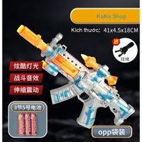 Đồ chơi súng có đèn và nhạc ,đồ chơi vận động vui nhộn cho bé trai, siêu bền có kèm pin