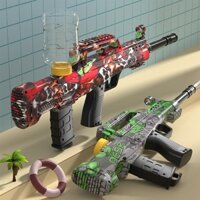 Đồ chơi sung nước điện QBZ tự động điện tử máy bắn nước trò chơi súng nước áp lực cao đồ chơi cho bé mùa hè