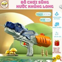 Đồ chơi sung phun nước cá mập, khủng long, họa tiết hoạt hình bằng nhựa BIMBIM đồ chơi vận động ngoài trời