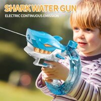 Đồ Chơi Súng Phun Nước Cá Mập Shark Megalondon Nhiều Chế Độ Với Dung Tích Chứa Lên Đến 400ml Sử Dụng AAA Sạc Tiện Dụng