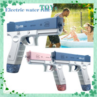 Đồ chơi súng phun nước điện tử tự động tiết kiệm nước đồ chơi mùa hè dành cho bé vận động ngoài trời có tặng kèm cáp sạc