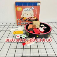 Đồ chơi Sushi bằng gỗ cho bé(2 mẫu) 𝐁𝐈𝐊𝐎 𝐒𝐇𝐎𝐏