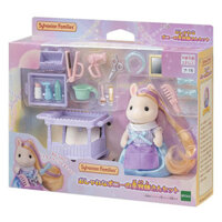 Đồ Chơi Sylvanian Families Bộ Nhà Tạo Mẫu Tóc Stylish Hairdresser