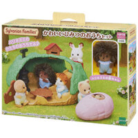 Đồ Chơi Sylvanian Families Căn Nhà Dưới Đất của Bé Nhím Hedgehog Secret House