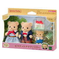 Đồ Chơi Sylvanian Families Gia Đình Gấu Biscuit Bear Family