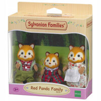 Đồ Chơi Sylvanian Families Red Panda Family Gia Đình Gấu Trúc Đỏ