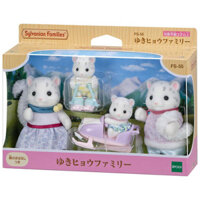 Đồ Chơi Sylvanian Families Snow Leopard Family Gia Đình Báo Tuyết