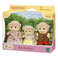 Đồ Chơi Sylvanian Families Calico Critters Gia Đình Khỉ Mango Monkey Family