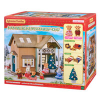 Đồ Chơi Sylvanian Families Ngôi Nhà Giáng Sinh Reindeers Christmas Holiday Lodge