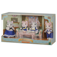 Đồ Chơi Sylvanian Families Mineko Cat Family Gia Đình Mèo