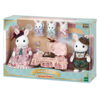 Đồ Chơi Sylvanian Families Snow Rabbit Family Gia Đình Thỏ Trắng Special Edition