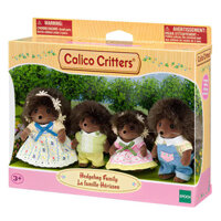 Đồ Chơi Sylvanian Families Calico Critters Hedgehog Family New Gia Đình Nhím