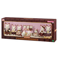 Đồ Chơi Sylvanian Families Chocolate Rabbit Family 40th Anniversary Edition
