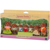Đồ Chơi Sylvanian Families Chocolate Labrador Family Gia Đình Chó
