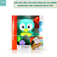 Đồ chơi tắm cho bé, đồ chơi nhà tắm chú chim cánh cụt vui nhộn INFANTINO Tub a Penguin Bath Time - Hàng chính hãng