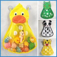 Đồ chơi tắm cho bé Lưới lưới ếch vịt dễ thương / Túi đựng đồ chơi / Cốc hút mạnh Túi trò chơi tắm Nhà tổ chức phòng tắm