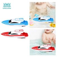 Đồ chơi tàu cao tốc điện cho trẻ em Đồ chơi thuyền tắm Đồ chơi nước ngoài trời Bồn tắm sáng tạo