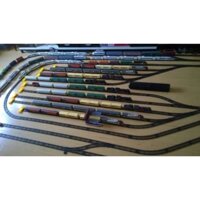 Đồ Chơi tàu hỏa giống thật chạy bằng pin 1:87 ( Hộp to )