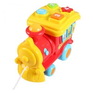 Mô hình tàu hỏa điều khiển phát nhạc có đèn sáng Winfun 0677