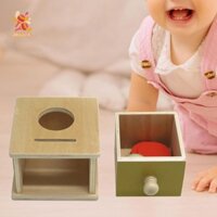 Đồ chơi thả bóng bằng gỗ Simhoa Học sớm cho trẻ em 1 2 3 Quà ngày lễ cho bé