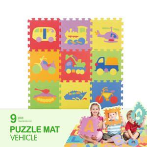 Đồ chơi thảm lắp ráp Lock&lock eva hình xe 9 mảnh ETM288