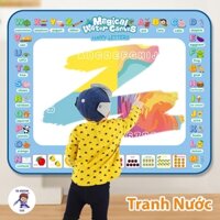 Đồ Chơi Thảm Vẽ Tranh Nước Tô Màu Ma Thuật Tự Xóa Nhiều Chủ Đề Dễ Thương Cho Bé Thỏa Sức Sáng Tạo