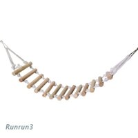 Đồ chơi thang dây leo bằng gỗ dành cho chim vẹt/ chuột hamster