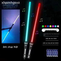 ✺✓☈┅Đồ chơi thanh kiếm LightSaber Wars - Kiếm Laze phát sáng - Gậy ống led cho trẻ em-qhaL
