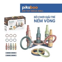 Đồ chơi thể thao ném vòng vào chai Pikaboo, chơi giải trí, chất liệu nhựa cao cấp, an toàn cho trẻ