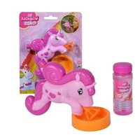 Đồ chơi thổi bong bóng bubble fun bubble unicorn Simba