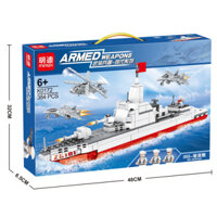 Đồ chơi thông minh Lego lắp ghép xếp hình tàu sân bay 384pcs bán sỉ SH 00038 Benbon store
