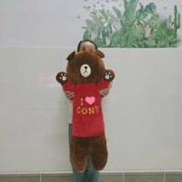 ĐỒ CHƠI THÚ BÔNG GẤU BROWN VẢI MỊN CAO CẤP GIÁ RẺ