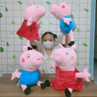 ĐỒ CHƠI THÚ BÔNG HEO GOUGRE HEO PEPPA 40CM HÀNG CAO CẤP XUẤT KHẨU