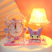 Đồ Chơi Thủ Công 3in1 Đồng Hồ Kiêm Đèn Ngủ Thiết Kế Hình Kuromi, Thỏ Melody, Cún Trắng, Elsa Bé Thỏa Sức Sáng Tạo