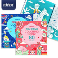 Đồ chơi thủ công 80 bức tranh tô màu cho bé Mideer Drawing Coloring