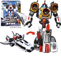 Đồ chơi Tobot Galaxy Detectives (chính hãng Young Toys) - Tobot Shuttle (dòng cơ bản cao 20cm) - mã 7613