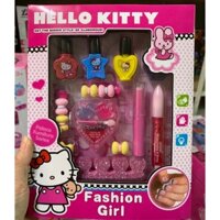 Đồ chơi trang điểm thật hello kitty cho bé gái