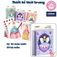 Đồ chơi Tranh tô màu nước Mideer Watercolor Painting - Công chúa tím