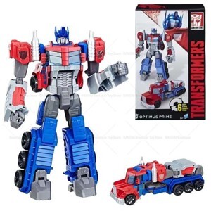 Bộ xếp hình Robot biến hình Optimus Prime Action Figure 30cm Transformer