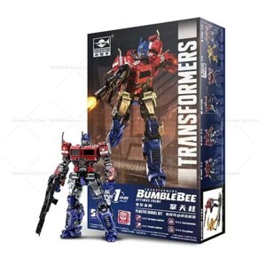 Bộ xếp hình Robot biến hình Optimus Prime Action Figure 30cm Transformer