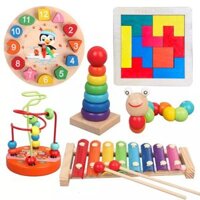 Đồ Chơi Trẻ Em 2021 Đồ Chơi Gỗ Sáng Tạo Giáo Cụ Montessori Rèn Luyện Những Kỹ Năng Cơ Bản Thúc Đẩy Khả Năng Học Hỏi Tư Duy Nâng Bước Cùng Bé Đến Trường Học Mà Chơi Bên Gia Đình Và Bạn Bè Của Mình