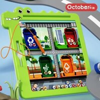 Đồ chơi Trẻ em Bảng vẽ từ tính Xếp hình lớn Đồ chơi khủng long Giáo dục sớm Xếp hình Tập trung Quà tặng trẻ em