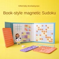 Đồ chơi trẻ em Cờ Sudoku Bằng Gỗ Có Nam Châm Giáo Dục Bổ Ích Cho Bé
