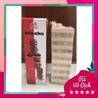 Đồ chơi trẻ em Đồ Chơi Rút Gỗ 48 Thanh Size To Nặng 1kg Đồ chơi thông minh cho bé