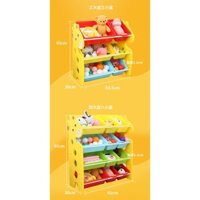 Đồ Chơi Trẻ Em Giá Để Đồ Sắp Xếp Giá Đựng Đồ Cho Bé Hộp Bảo Quản Mẫu Giáo Tủ Lớn Hoạt Hình Giá Cảm Ứng