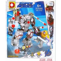 Đồ chơi trẻ em - Hộp Lego người máy Superhero 346 chi tiết DLP 2004  Giá 170k