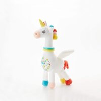 Đồ chơi trẻ em Kỳ Lân búp bê búp bê mềm mại thân thiện với làn da Tích hợp chuông cho bé luyện thính giác màu sắc Khai Sáng cho bé luyện cầm nắm