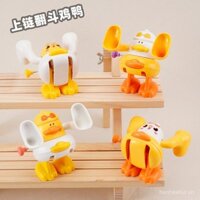 Đồ chơi trẻ em lên dây cót, vịt hoạt hình, gà vàng, vịt vàng nhào lộn, đồ chơi giáo dục sớm cho trẻ nhỏ