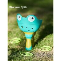 Đồ Chơi Trẻ Em Ngoài Trời Cha Mẹ-Con Thể Thao Xoay Bay Cổ Tích Frisbee Kéo Dòng Ném Tre Chuồn Bay Đĩa